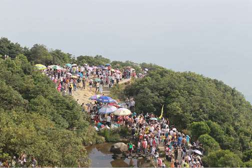 縱情山水，激蕩智慧——TANK007重陽節(jié)帶您一起登高梧桐山